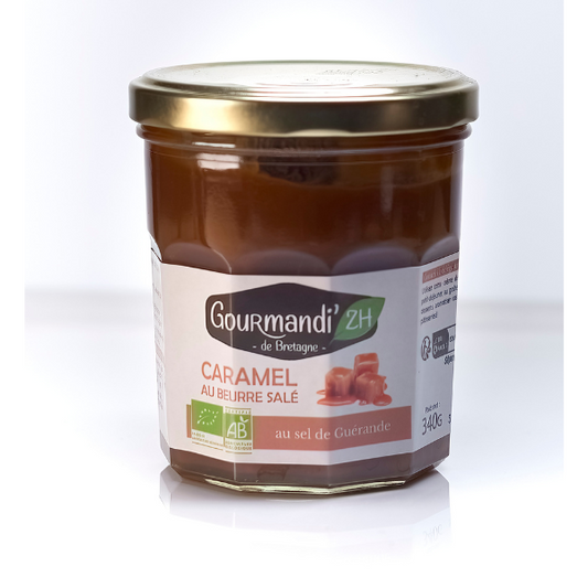 Gourmandizh -- Crème caramel bio - 340 g