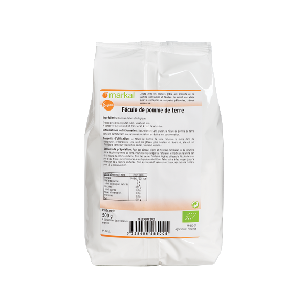 Fécule de pomme de terre bio - 2