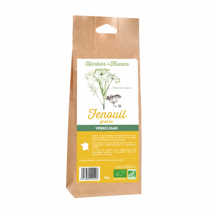 L'herbier -- EOL Graines de fenouil bio (origine France) - 50 g
