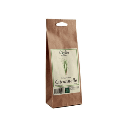 L'herbier -- EOL Feuilles de citronnelle bio (origine UE, Hors UE) - 40 g