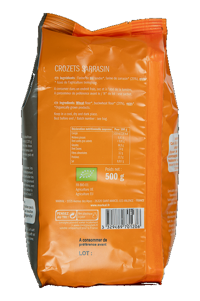 Crozets au sarrasin bio - 2