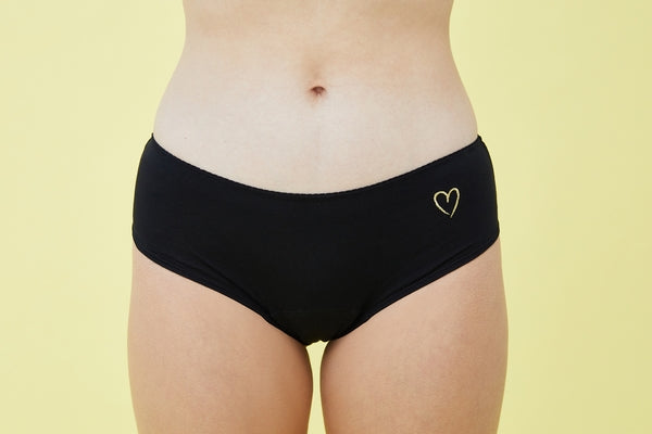 Sisters Republic -- Culotte menstruelle ado tattoo (absorption super) - Taille 10 ans